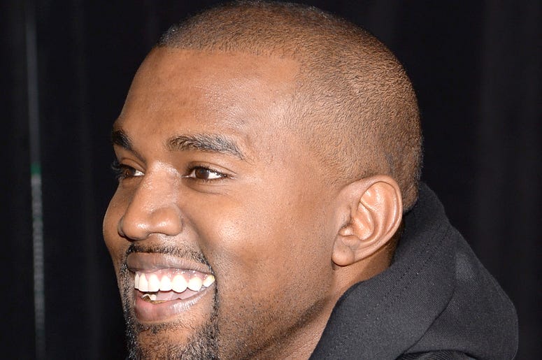 Kanye West attends the 'Top Five' New York Premiere at the Ziegfeld Theater in New York, NY, on December 3, 2014. (Photo by Anthony Behar/Sipa USA)