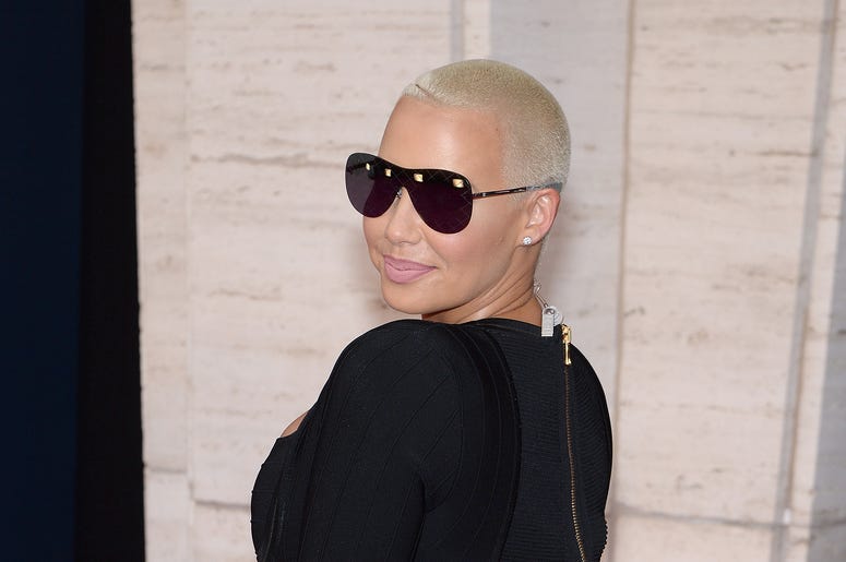 Amber Rose attends the "VH1 Hip Hop Honors: All Hail The Queens" at David Geffen Hall at Lincoln Center in New York, NY, on July 11, 2016. (Photo by Anthony Behar)
