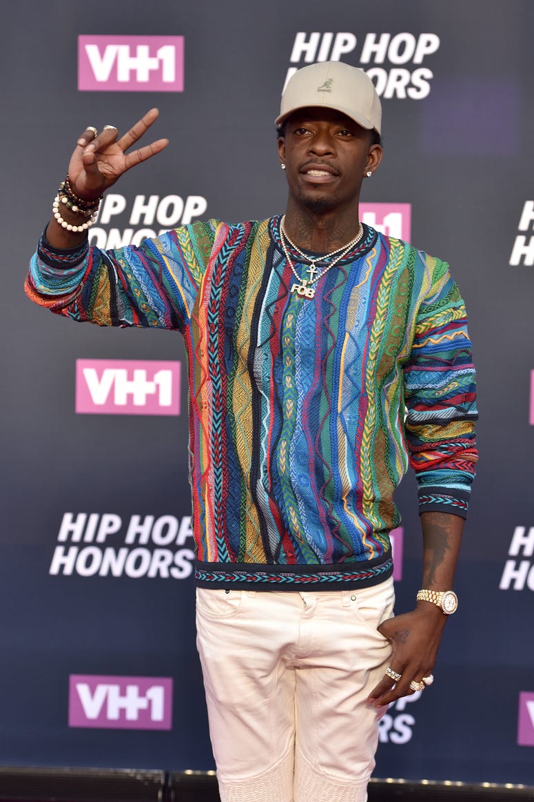 Rich Homie Quan attends the \"VH1 Hip Hop Honors: All Hail The Queens\" at David Geffen Hall at Lincoln Center in New York, NY, on July 11, 2016. (Photo by Anthony Behar)