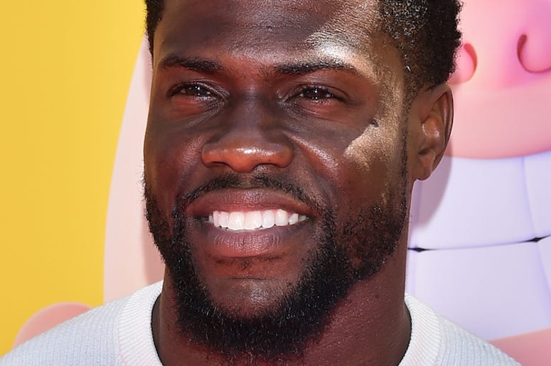 LOS ANGELES, CA - MAY 21: Kevin Hart attends the Los Angeles red carpet premiere of DreamWorks Animation and Twentieth Century Fox's "Captain Underpants: The First Epic Movie" at the Regency Village Theater on May 20, 2017 in Los Angeles, California. (Pho