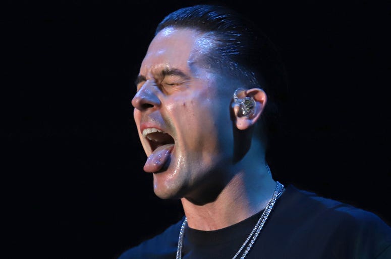 3/20/2018 - G-Eazy performs in concert at Radio City Music Hall in New York. (Photo by PA Images/Sipa USA) *** US Rights Only ***