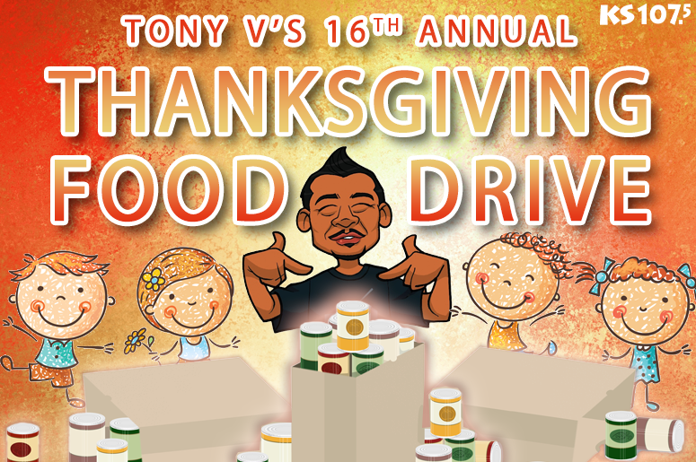 Tony V's Thanksgiving Food Drive