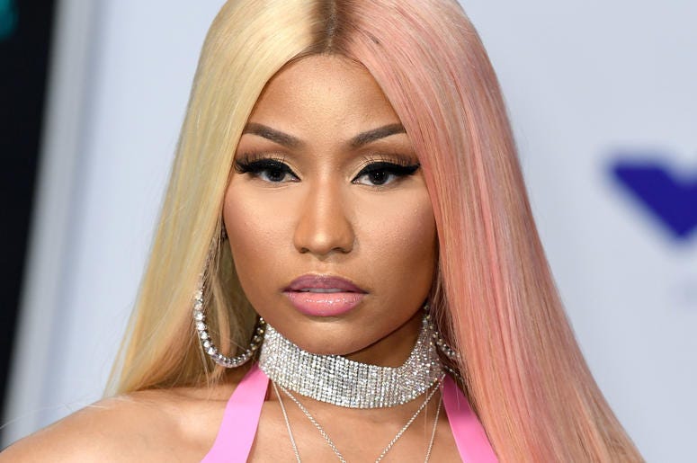 8/11/2018 - File photo dated 27/08/17 of Nicki Minaj, who put out her fourth LP and the follow-up to 2014's The Pinkprint after its release had been delayed from the originally announced date of June 15. (Photo by PA Images/Sipa USA) *** US Rights Only **