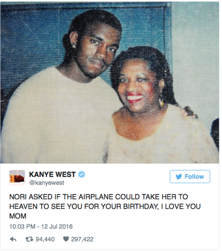 Kanye West Twitter Image