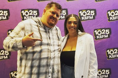 Mahalia and Big Mic at KSFM Sound Stage