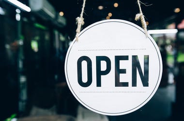 Open for business