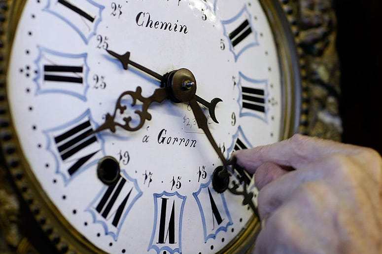 Set Clocks Back