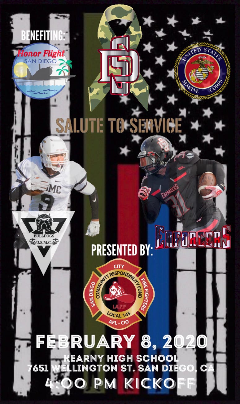 salute to service flyer