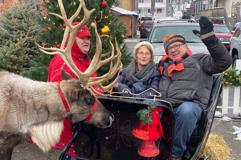 reindeer lady