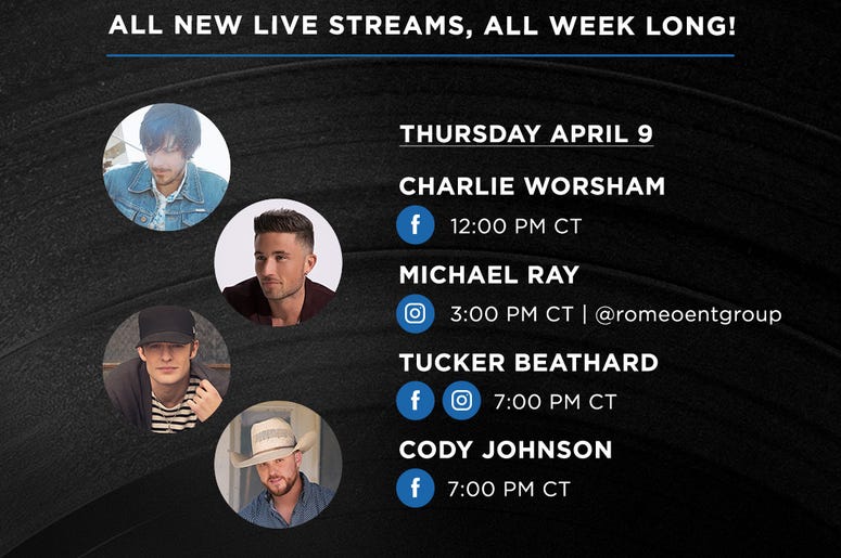 Live Streams 4/9