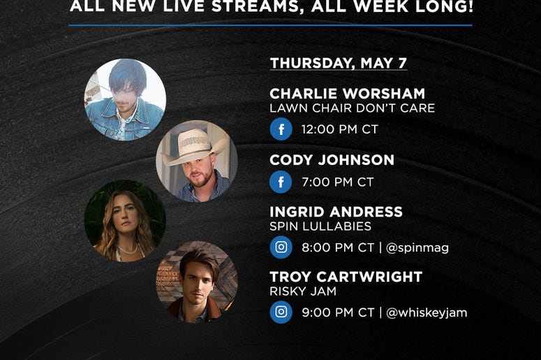 Warner Music Nashville Daily Live Viewing Guide 5.7.20