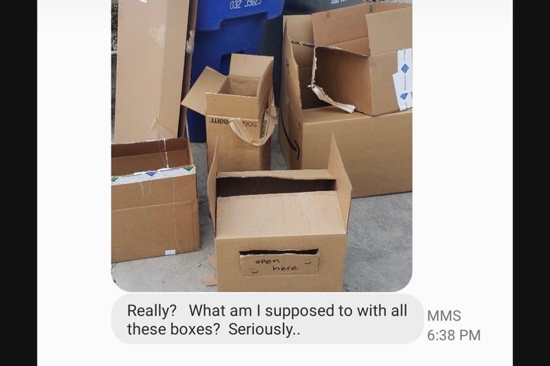 amazon boxes