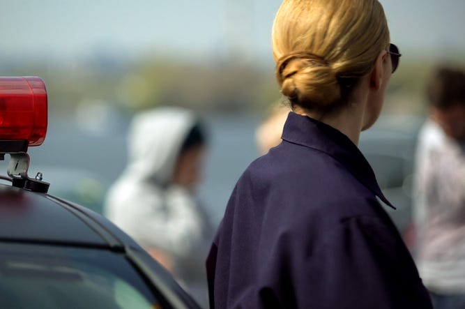 female cop
