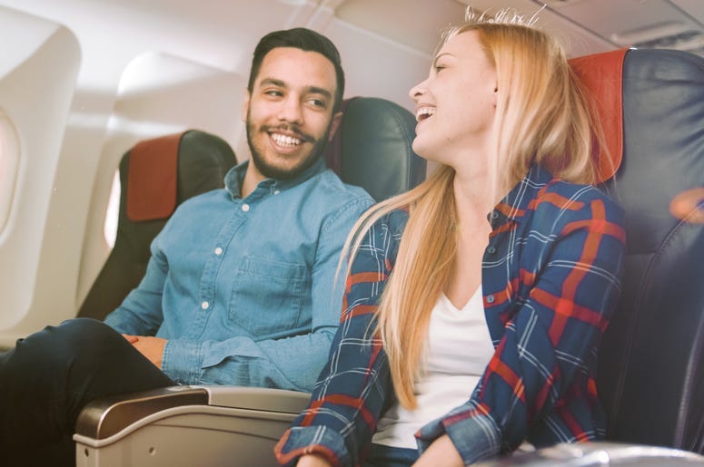 plane flirt