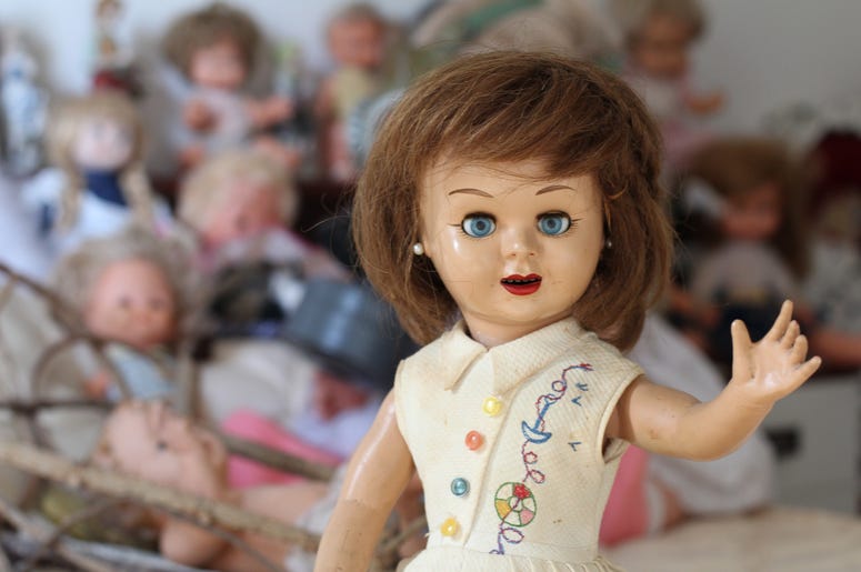 scary doll