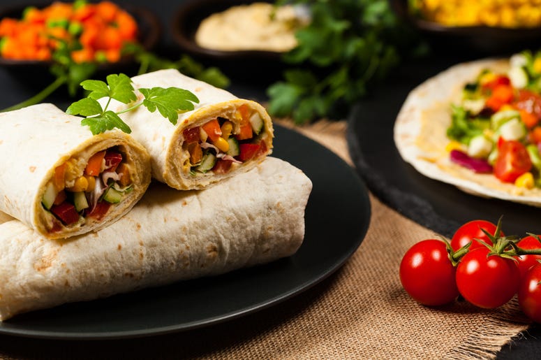 vegan burrito