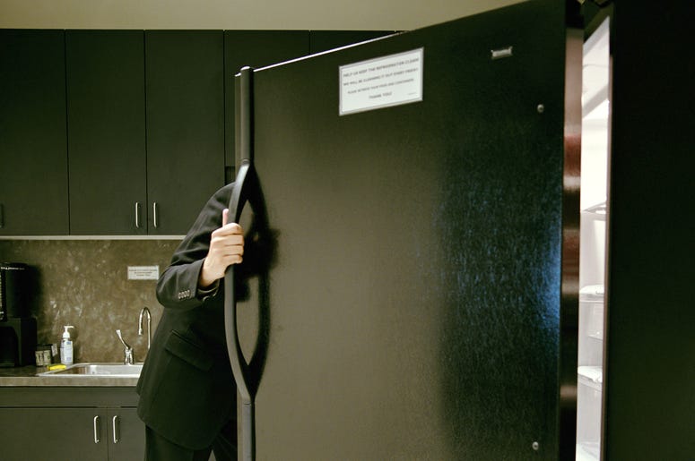 work fridge