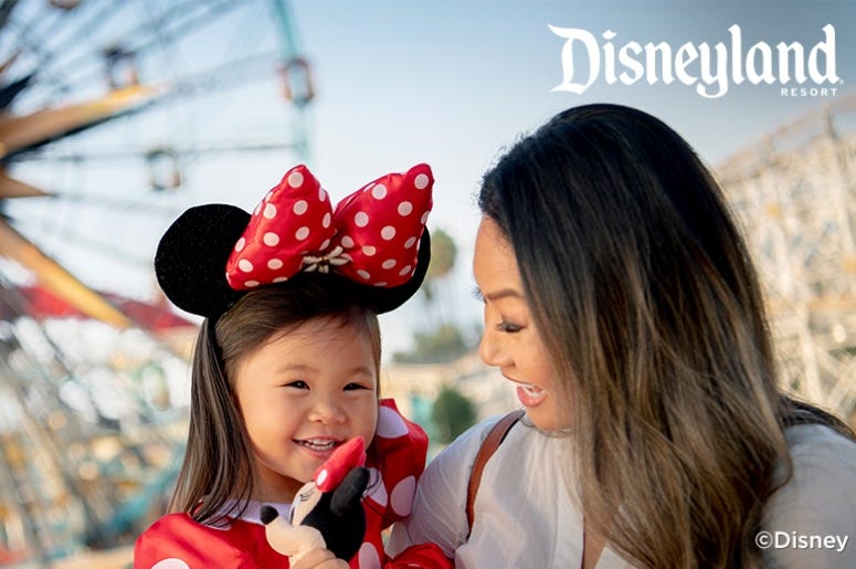 your chance to win a Disneyland Resort vacation for four