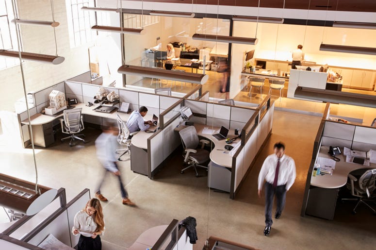 Busy office Busy office