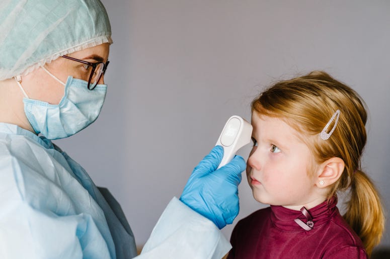 Doctor and child Doctor and child