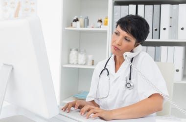 The Coronavius Interview Nurse on phone