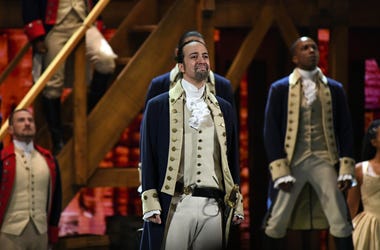 Hamilton on stage Hamilton on stage