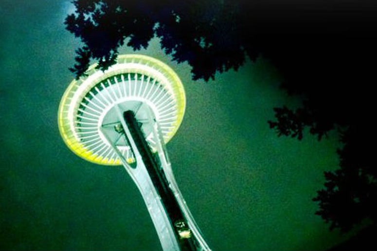 Space needle at night Space needle at night