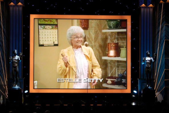 Estelle Getty on TV Estelle Getty on TV