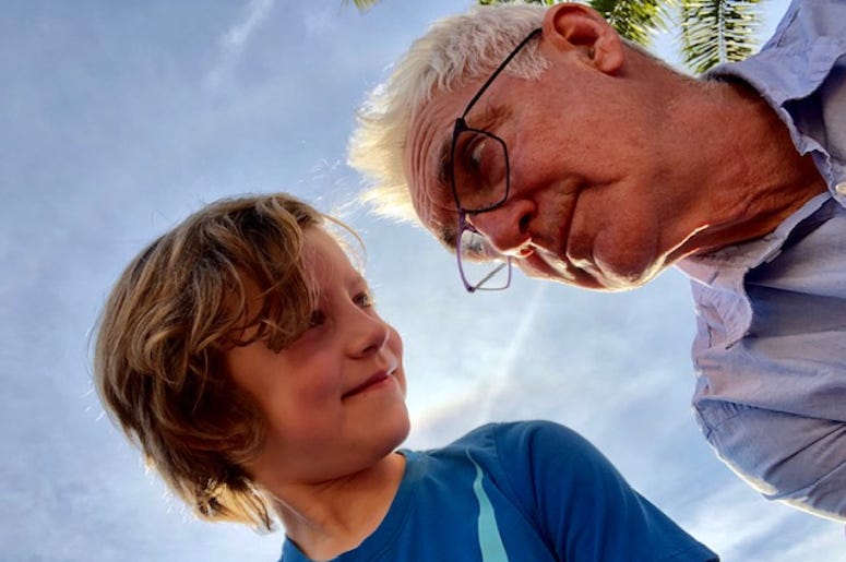 John & his son Dawson John & his son Dawson