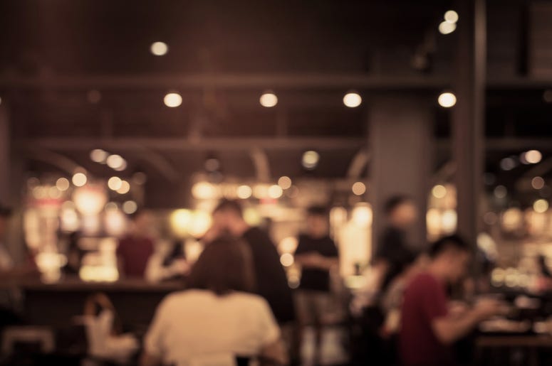 Busy restaurant Busy restaurant
