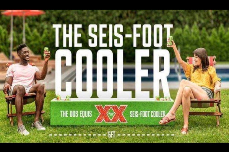 Dos Equis Sens Foot Cooler Giveaway