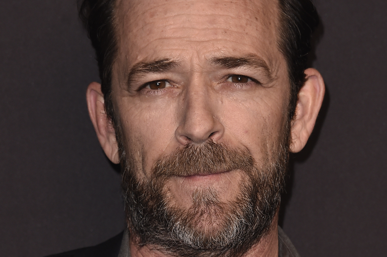 HOLLYWOOD, CA - MARCH 25: Luke Perry at PaleyFest 2018 - "Riverdale" at the Dolby Theatre on March 25, 2018 in Hollywood, California. (Photo by Scott KirklandPictureGroup/Sipa USA)