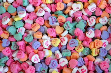 swEETHEART cONVERSATION hEARTS