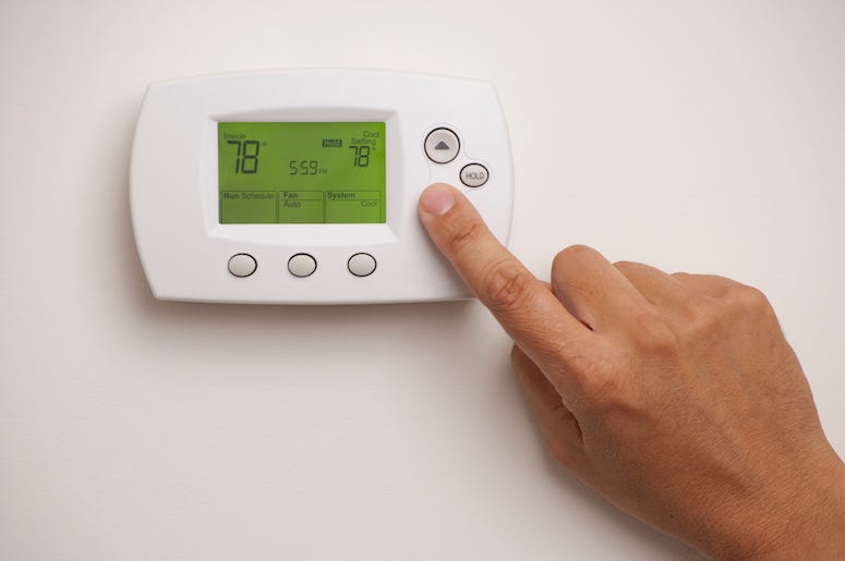 Male, Hand, Finger, Thermostat, Home, 78 Degrees Male, Hand, Finger, Thermostat, Home, 78 Degrees