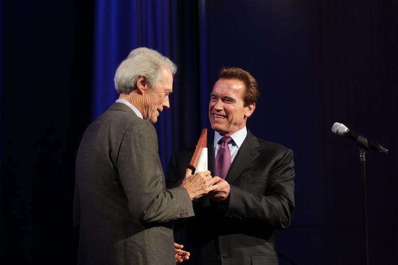 Clint Eastwood and Arnold Schwarzenegger