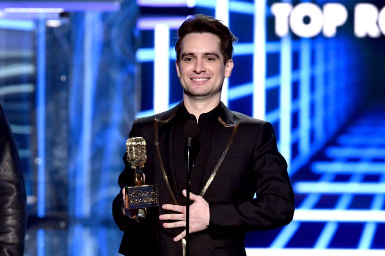 (Kevin Winter/ Getty Images) Brendon Urie accepts BBMA in 2019