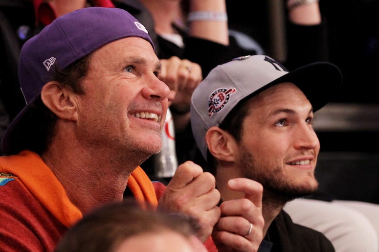 Chad Smith and John Frusciante