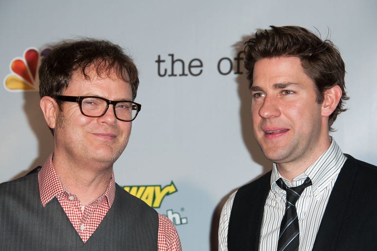 Rainn Wilson and John Krasinski