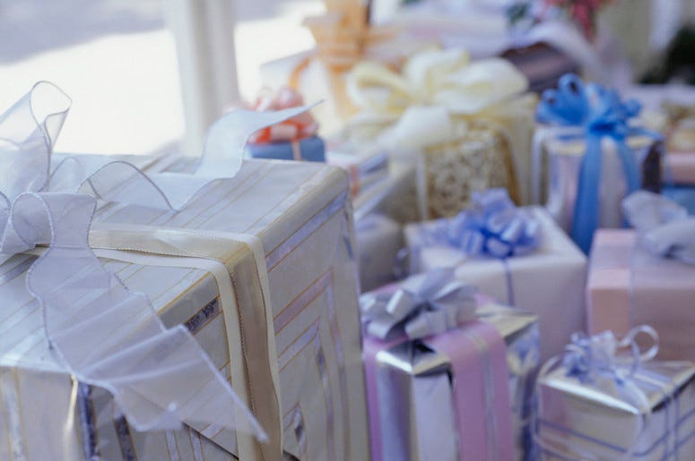 Wedding, Gifts, Presents, Table Wedding, Gifts, Presents, Table