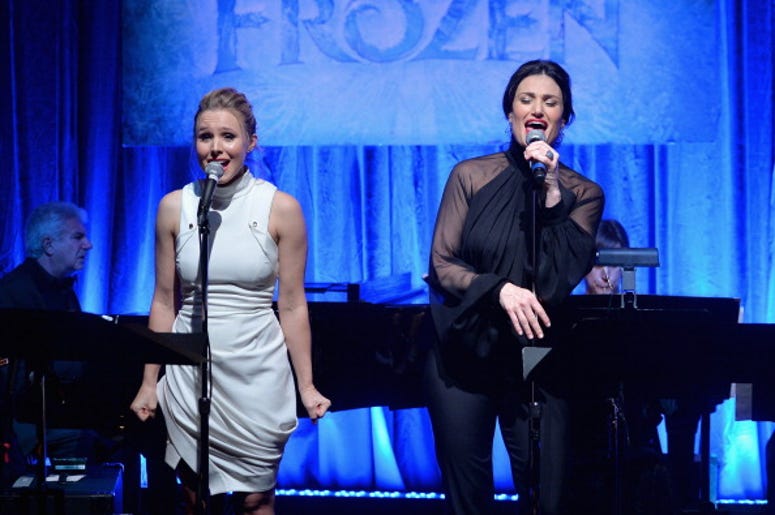 Kristen Bell and Idina Menzel