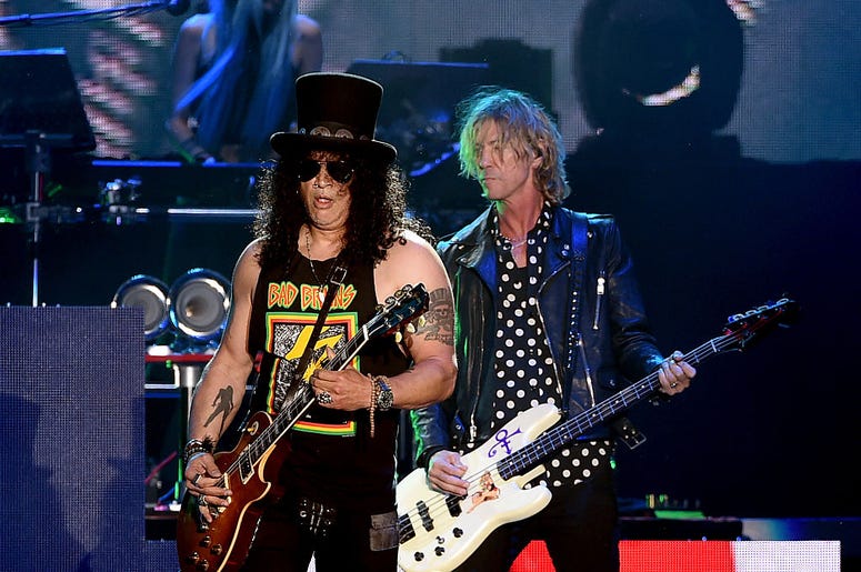 Slash and Duff McKagan
