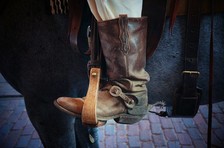 Cowboy Boot, Horse, Stirrup Cowboy Boot, Horse, Stirrup