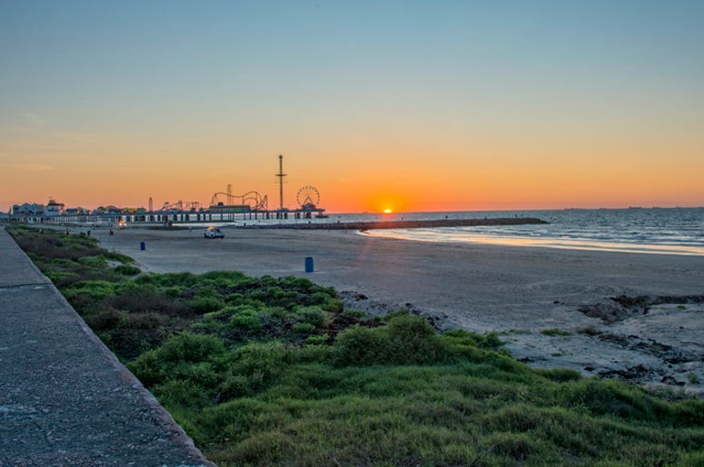 Galveston beach