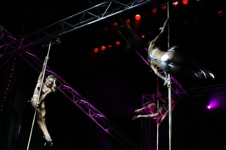 exotic dancing pole dancing