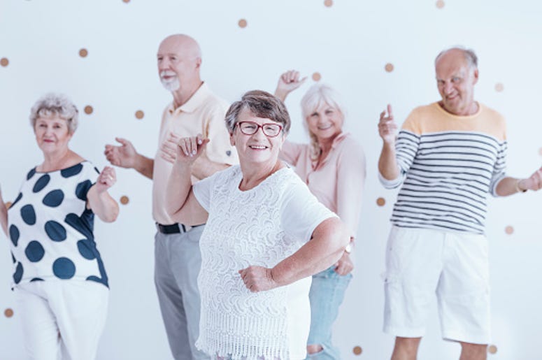 Old People Dancing