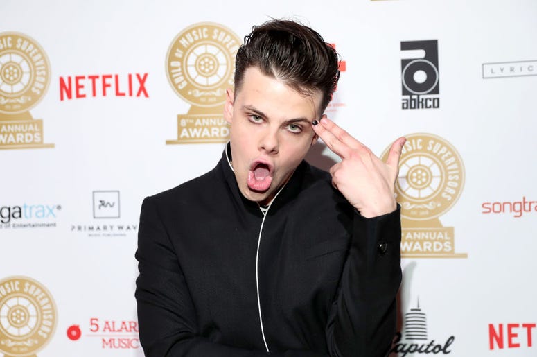 (Rich Polk/ Getty Images) Yungblud walks the red carpet at the 8th Annual Music Supervisors Awards