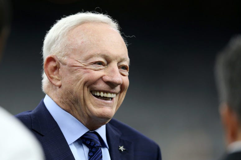 Dallas Cowboys owner Jerry Jones Dallas Cowboys owner Jerry Jones