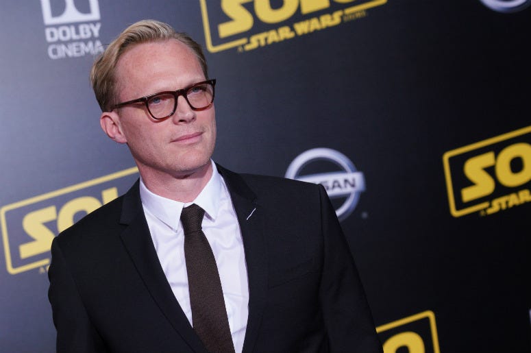Paul Bettany at the Premiere Of Disney Pictures And Lucasfilm's 'Solo: A Star Wars Story Paul Bettany,Text,The Tonight Show,Jimmy Fallon,Funny,Beg,Star Wars,Solo,Ron Howard,Cast,Video,ALT 103.7