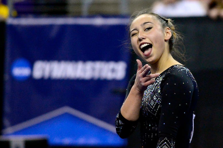 Katelyn Ohashi, UCLA, Gymnastics, 2017 Katelyn Ohashi, UCLA, Gymnastics, 2017