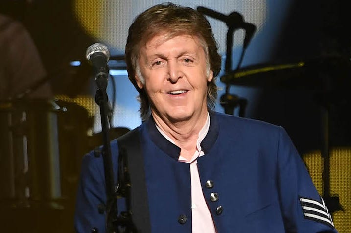 Paul McCartney, Concert, Smiling Paul McCartney, Concert, Smiling